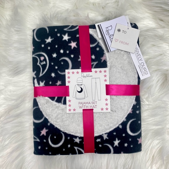 NWT *Exclusive* Roudelain 3-Piece New Moon Holiday Pajama Gift Set Size … - Picture 1 of 3